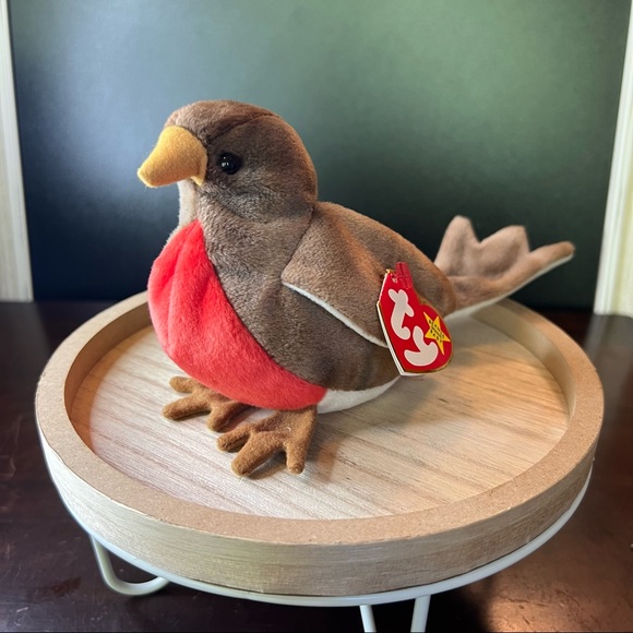 Early The Robin TY Beanie Babies - Picture 1 of 6